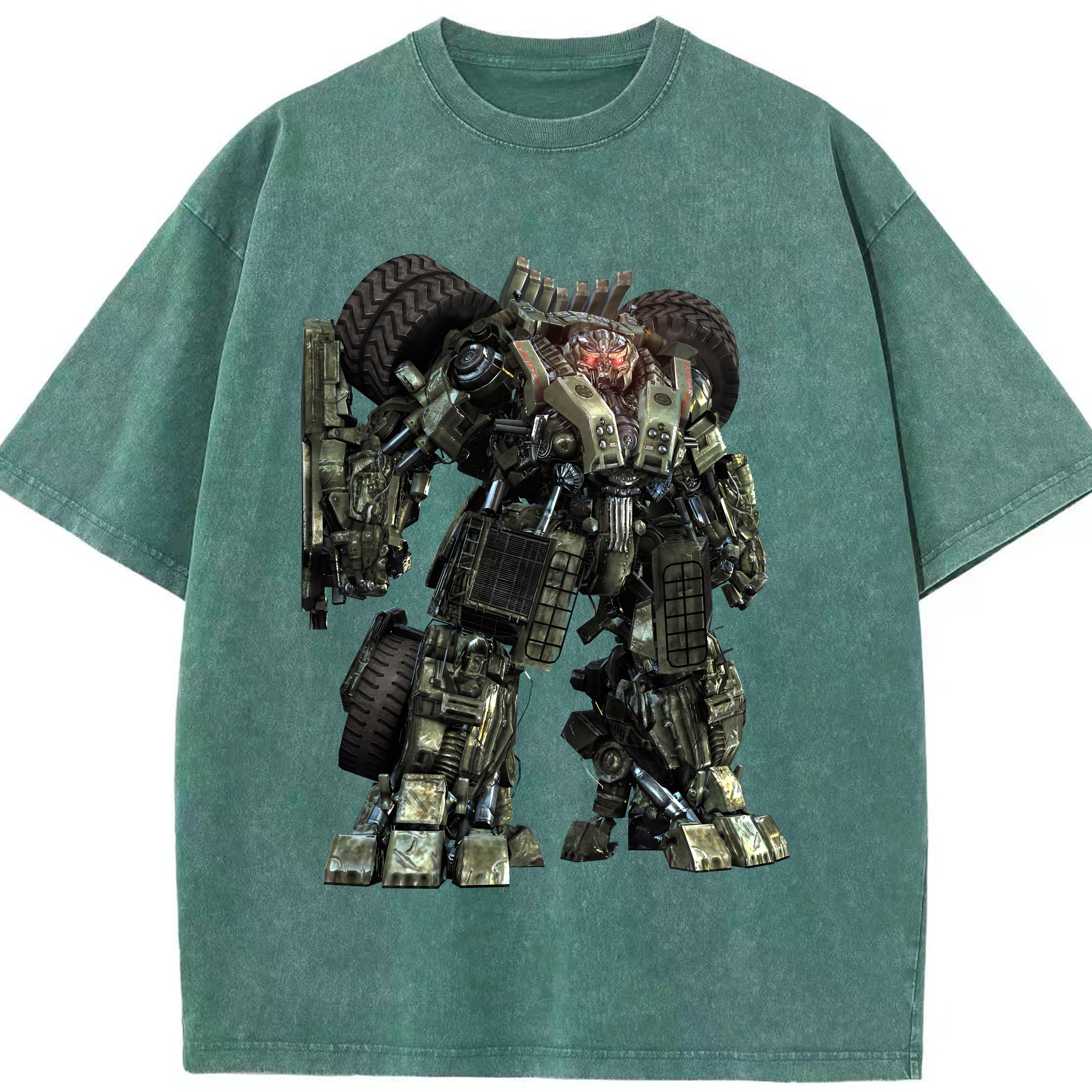 （画像用） Transformers トランスフォーマー 綿100% ヴィンテージ風 半袖Tシャツ（フロントプリント）